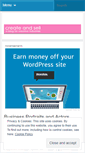 Mobile Screenshot of createandsell.wordpress.com