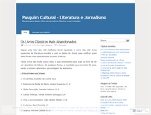 Tablet Screenshot of pasquimcultural.wordpress.com