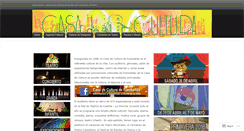 Desktop Screenshot of casadeculturadefuensalida.wordpress.com