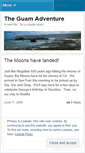 Mobile Screenshot of guammoonies.wordpress.com