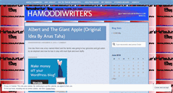 Desktop Screenshot of hamoodiwriter.wordpress.com