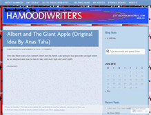 Tablet Screenshot of hamoodiwriter.wordpress.com