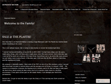 Tablet Screenshot of depravednation.wordpress.com