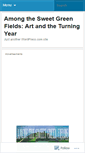 Mobile Screenshot of amongthesweetgreenfields.wordpress.com