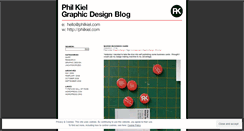 Desktop Screenshot of philkiel.wordpress.com