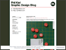 Tablet Screenshot of philkiel.wordpress.com