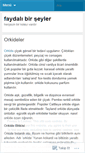 Mobile Screenshot of faydalibirseyler.wordpress.com