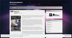 Desktop Screenshot of menantangmatahari.wordpress.com