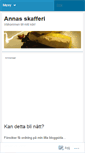 Mobile Screenshot of annasskafferi.wordpress.com