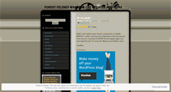 Desktop Screenshot of forestfelines.wordpress.com