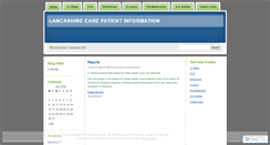 Desktop Screenshot of lancashirecarepatientinfo.wordpress.com