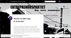 Desktop Screenshot of entreprenorspartiet.wordpress.com