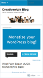 Mobile Screenshot of creativewiz.wordpress.com