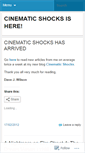 Mobile Screenshot of cinematichorrorarchive.wordpress.com