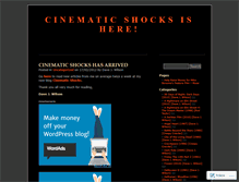 Tablet Screenshot of cinematichorrorarchive.wordpress.com