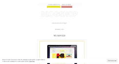 Desktop Screenshot of blogshopla.wordpress.com