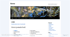 Desktop Screenshot of gavez.wordpress.com