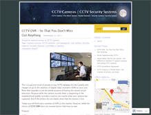 Tablet Screenshot of cctvsolutionsindia.wordpress.com