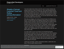 Tablet Screenshot of disgruntleddevs.wordpress.com