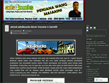 Tablet Screenshot of akmal4bucks.wordpress.com