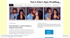 Desktop Screenshot of natandnate.wordpress.com