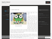 Tablet Screenshot of nashrakh.wordpress.com