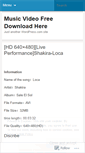 Mobile Screenshot of musicvideofreedownload.wordpress.com