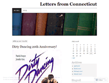 Tablet Screenshot of lettersfromct.wordpress.com