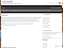 Tablet Screenshot of cultiitb.wordpress.com