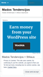 Mobile Screenshot of madostendencijos.wordpress.com
