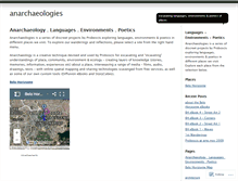 Tablet Screenshot of anarchaeologies.wordpress.com