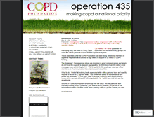 Tablet Screenshot of copdoperation435.wordpress.com