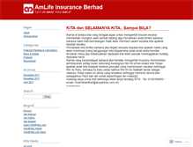 Tablet Screenshot of amlifeinsurance.wordpress.com