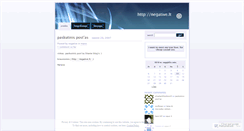 Desktop Screenshot of negative.wordpress.com