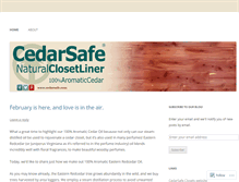 Tablet Screenshot of cedarsafe.wordpress.com