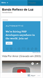 Mobile Screenshot of bandareflexodeluz.wordpress.com