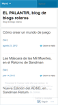 Mobile Screenshot of elpalantir.wordpress.com