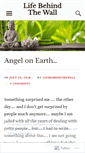 Mobile Screenshot of lifebehindthewall.wordpress.com