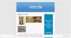 Desktop Screenshot of laalup.wordpress.com