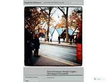 Tablet Screenshot of expatinpictures.wordpress.com
