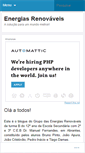 Mobile Screenshot of apenergiasrenovaveis.wordpress.com