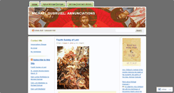 Desktop Screenshot of annunciations.wordpress.com