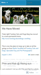 Mobile Screenshot of framingcatsanddogs.wordpress.com