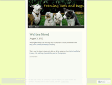 Tablet Screenshot of framingcatsanddogs.wordpress.com