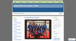 Desktop Screenshot of mvsastarz.wordpress.com