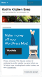 Mobile Screenshot of kathskitchensync.wordpress.com