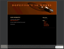 Tablet Screenshot of dopefish3d.wordpress.com