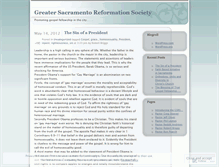 Tablet Screenshot of greatersacrementoreformationsociety.wordpress.com