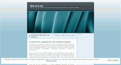 Desktop Screenshot of hilosenlared.wordpress.com