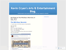 Tablet Screenshot of kevincryan.wordpress.com
